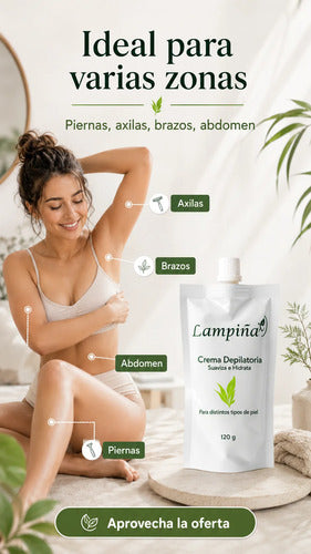 Kit Depilación Lampiña · 9 unidades